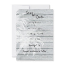 Palm Trees em Wood Beach Casamento Salve a Data