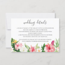 Palma Tropical Deixa Detalhes do Casamento Inserir