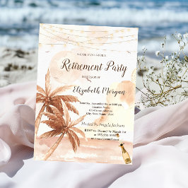 Convite Palmas Russas,Balões,Festa de Aposentação de Vinho