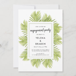 Convite Palmeira tropical