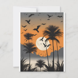 Convite Palmeiras - Spooky - Notecard Vazio