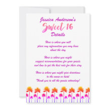 Palmeiras Tropicais de Praia Doce Dezesseis DETALH