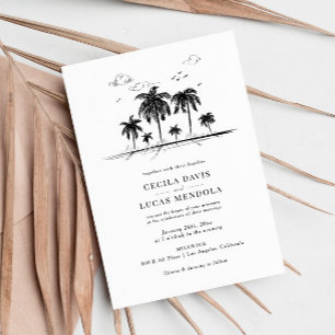 Convite Palms Wedding