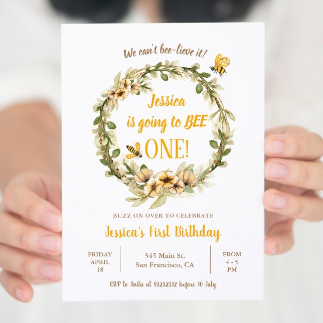 Convite Pampas Grass Pequeno Coelhinho Virando Um Aniversá (Criador carregado)