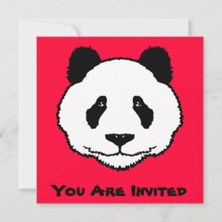 Convite Panda / Cartão