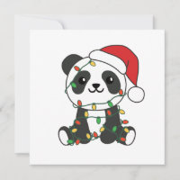 Panda Natal Animais de Inverno Pandas
