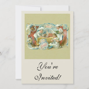 Convite Panelas de Chocolate Antigas