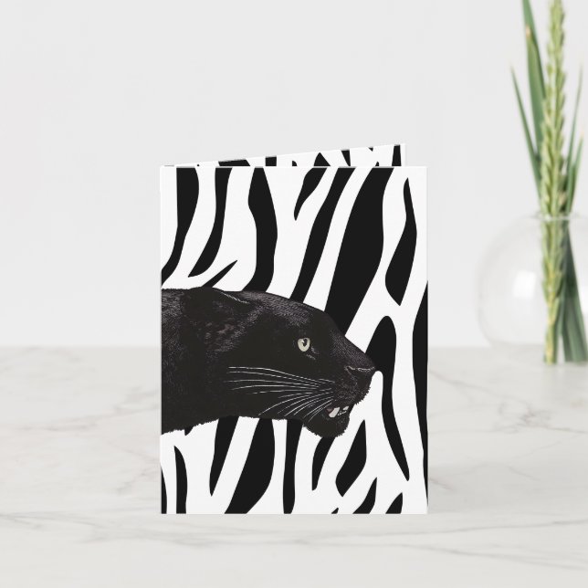 Convite Pantera Negra por Toshi Yoshida (Frente)