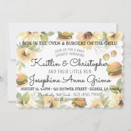 Convite Pão no Forno e Hambúrgueres na Churrasqueira