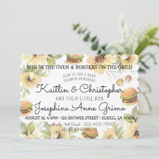 Convite Pão no Forno e Hambúrgueres na Churrasqueira