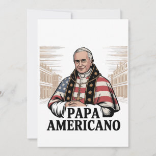 Convite Papa americano Leão Igreja Católica Fé Cristã