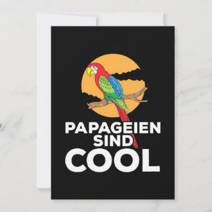 Convite Papagaios São Legais