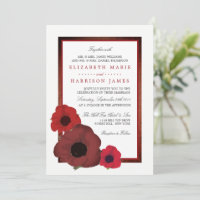 Papagaios vermelhos e Casamento Burlap