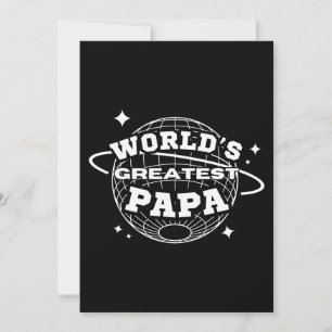 Convite Papai Mais Querido do Mundo