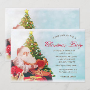 Convite Papai Noel Bonitinho, Festa Corporativa da Árvore 