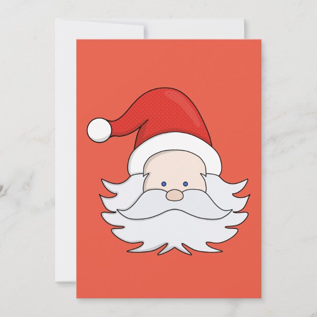 Convite Papai Noel Fofo (Frente)