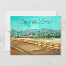 Papais noeis Barbara, CA - Stearf Wharf Invitation