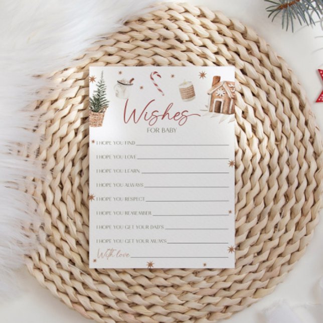 Convite Papais noeis Chás de fraldas Desejam Uma Placa Beb (Criador carregado)