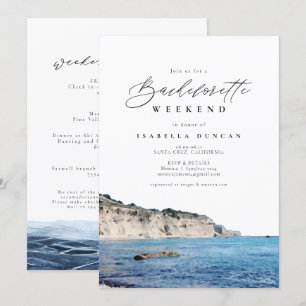 Convite Papais noeis de água Cruz California Beach Ocean