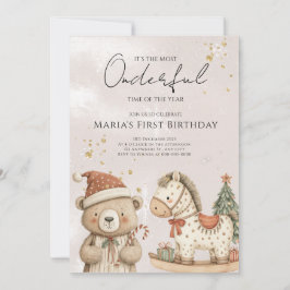 Convite Papais noeis De Inverno Beam Casas De Natal Aniver