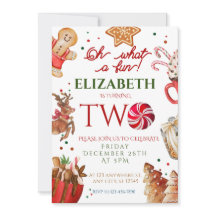 Papais noeis de Natal Reindeer que segundo anivers