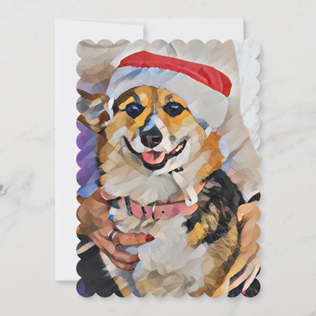 Convite Papais noeis de patas estão chegando à cidade (Frente)