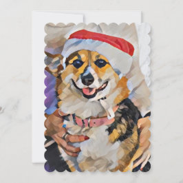 Convite Papais noeis de patas estão chegando à cidade