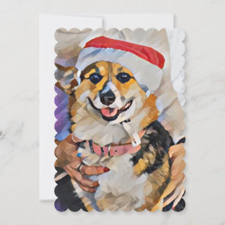 Convite Papais noeis de patas estão chegando à cidade