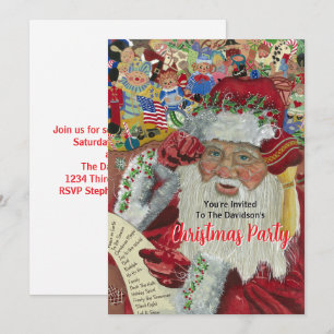 Convite papais noeis Do Natal Branco 2025 Verificando Duas