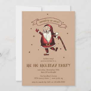 Convite Papais noeis felizes HO Feriado