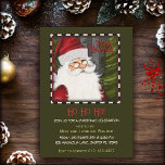 Convite Papais noeis festivos Red Green Feliz Natal<br><div class="desc">Papais noeis Festivos Personalizáveis Convites de festas de Natal. Uma maneira alegre de convidar sua família, amigos, colegas de trabalho, vizinhos ou qualquer outra pessoa para um Natal ou festa de férias divertidos. Personalize este convite de Natal com diferentes tipos de letra ou texto para criar o seu próprio estilo....</div>