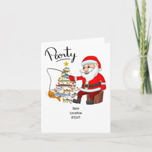 Convite Papais noeis juntam-se aos fãs de pesca para o Nat