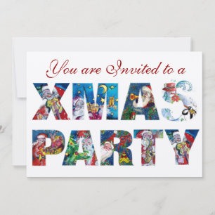 Convite Papais noeis MUSICAIS E FESTA NOTURNA SNOWMAN XMAS