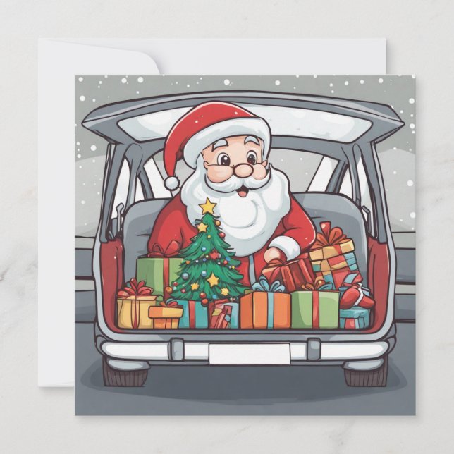 Convite Papais noeis Natal (Frente)