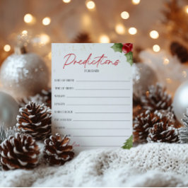 Convite Papais noeis Predições Do Chá de fraldas Para A Pl