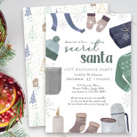 Papais noeis secretos Cozy Winter Gift Exchange Pa