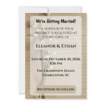 Papel Antigo Rústico com Listras Lírio-do-Vale Con