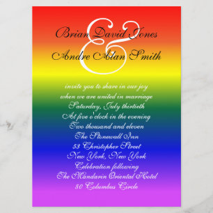 Convite papel básico do orgulho alegre do arco-íris LGBT