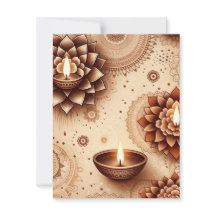 Papel Dourado e cisalha Diwali em bronze, imprimív