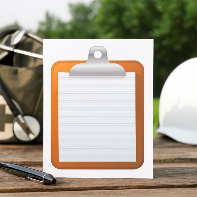 Convite Papel Em Uma Área De Transferência (Criador carregado)