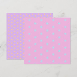 Convite Papel Imprimível Pastel Arco-Íris Sunbursts & Star