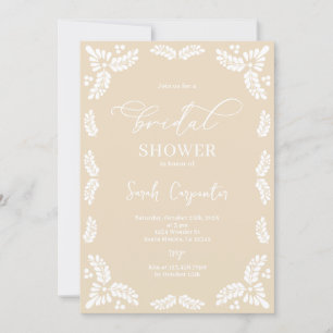 Convite Papel Picado Chá de panela