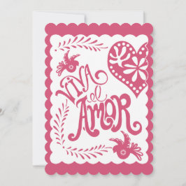 Convite Papel Picado Mexicano Fiesta Weding Banner Theme