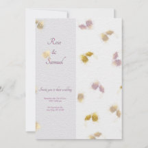 Papel Texturizado com Brilho Floral Rosa Casamento