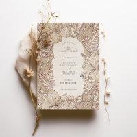 Papelaria de Casamento Golden Lily Tons Terrosos