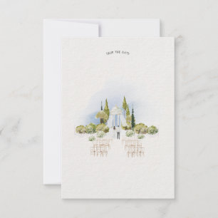 Convite Papelaria de casamento "Save the Date" personalizá