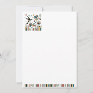 Convite papelaria decorativa