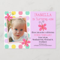 Convite para 1º ou 2º Festa de Aniversário de Borb