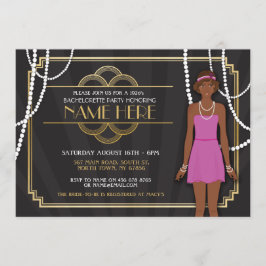 Convite para 1920 Festa de solteira chá de panela