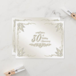 Convite para 30º Aniversário de Casamento